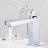 QTYQWC Single-Handle Chrome Bathroom Sink Faucet view 1