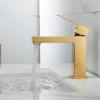 QTYQWC Single-Handle Chrome Bathroom Sink Faucet view 3
