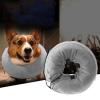 Inflatable Dog Collar, PVC, Soft, Keeps Warm, Protective Cone Collar for Recovery from Itchy Skin After Surgery (S, Neck Circumference 18–30 cm) view 3