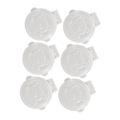 Childproof Oven Knob Covers, 6-Pack, Plastic
