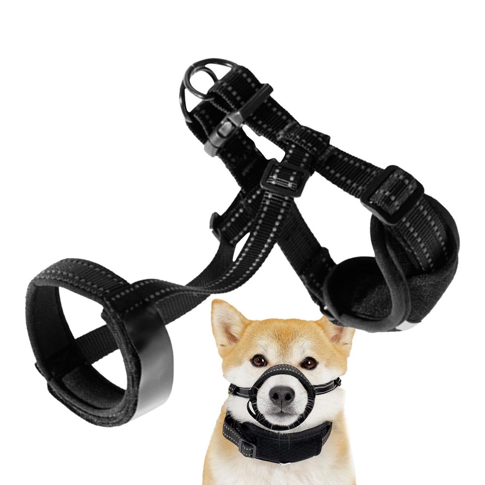 Adjustable Reflective Dog Muzzle