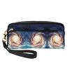 Universe Milky Way Galaxy Small Makeup Bag, Black view 1