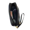Universe Milky Way Galaxy Small Makeup Bag, Black view 4