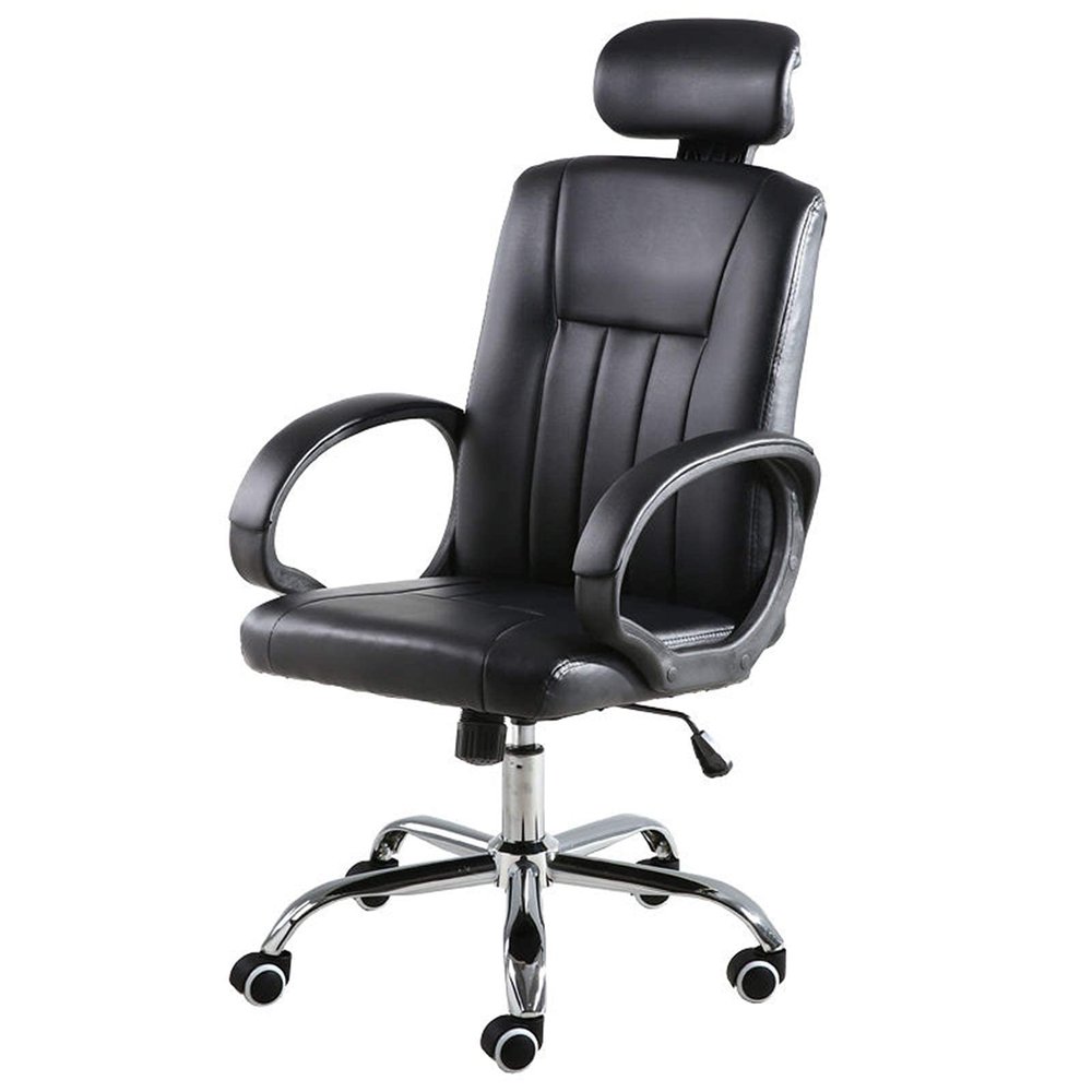 Ergonomic Executive Office Chair with High Backrest and Lumbar Support