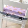 Chickwin Portable Removable Booster Seat Cushion for Toddlers, Butterfly Pattern, Purple, 32 x 32 x 8 cm view 2