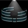 Personalized Adjustable Reflective Dog Collar, Blue, M view 3