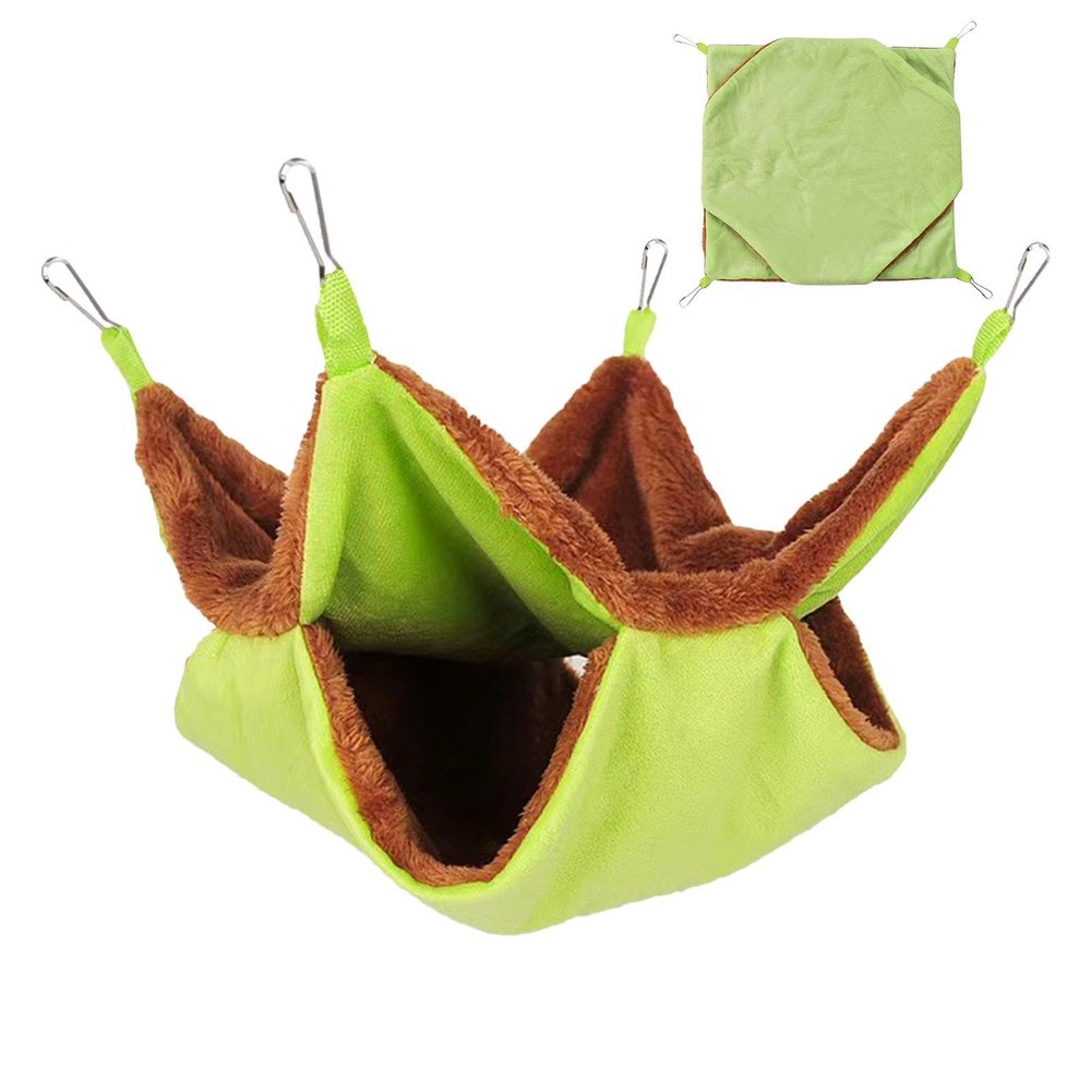 Chinchilla Hammock | Double-Layer Ferret Hammock, Portable