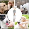 Jvjggag Pet Water Bottle with Food Container view 3