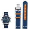 QTYQWC Nylon Canvas Watch Band for Hamilton Khaki Aviation Beyond Wind Speed Series, 20 mm/22 mm view 1