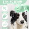 Maiiu Pet Grooming Gloves, Dog Bathing Gloves with High-Density Bristles view 3