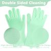 Maiiu Pet Grooming Gloves, Dog Bathing Gloves with High-Density Bristles view 4