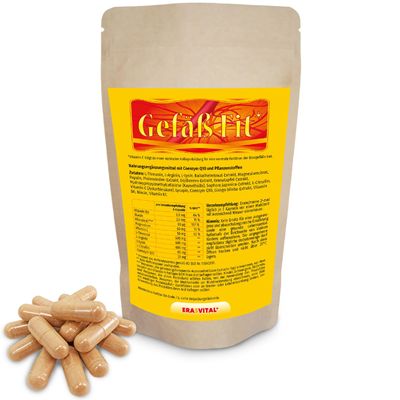 Gef Fit 90 Capsules - Anti-Aging Care for Your Blood Vessels, Naturally Vegan