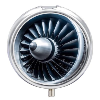 3-Compartment Jet Engine Metal Pill Organizer for Wallets