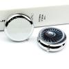 3-Compartment Jet Engine Metal Pill Organizer for Wallets view 4