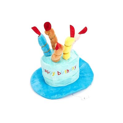 Birthday Hat for Pets - Blue