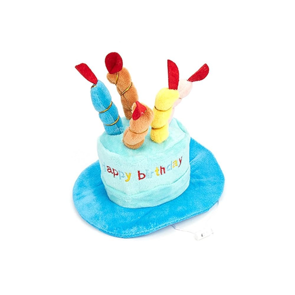 Birthday Hat for Pets - Blue