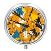 3-Compartment Pill Organizer, Urban Graffiti Style, Metal view 1