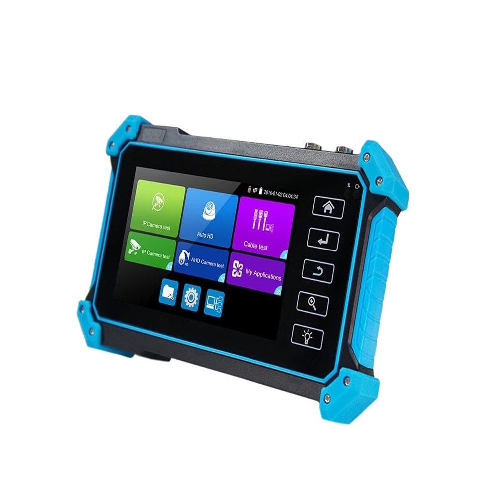 QZCX 5.4-Inch CCTV Tester, 4K IP/AHD/CVI/TVI/SDI Camera Monitor (IPC-5200C)