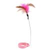 Brrnoo Adjustable Feather Collar for Cats (PINK) view 3