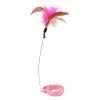 Brrnoo Adjustable Feather Collar for Cats (PINK) view 4