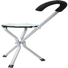 YQZQXWA Folding Walking Cane with Seat