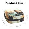 Period Bag for School, Sanitary Pad Storage Bag with Zipper, Menstrual Cup and Tampon Pouch, Seelwen-612 view 2