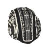 Double-Layer Reusable Waterproof Shower Cap with Halloween Skull Design view 1