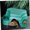 INOOMP Multifunctional Reptile Hide with Climbing Platform view 2