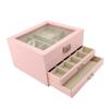 Jewelry Organizer Box with Drawers and Compartments view 1