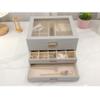 Jewelry Organizer Box with Drawers and Compartments view 4