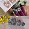 Nail Art Stamp Pen Set, Floral Nail Stamp Pens for DIY Nail Art, 10 Pieces view 1