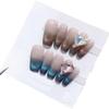 Handmade Nail Art, Long and Short Artificial Nail Patches (24210, S) view 4