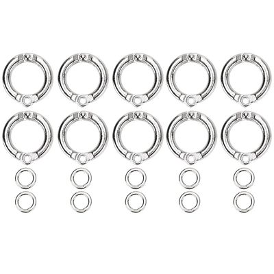Brrnoo 10 Pack Parrot Leg Ring Training Clips