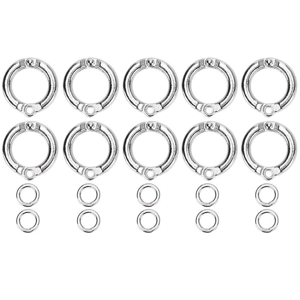 Brrnoo 10 Pack Parrot Leg Ring Training Clips
