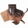 CAFFEN Hairdresser Scissors Tool Bag with Waist and Shoulder Strap, Brown view 4