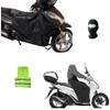 Compatible with Piaggio Ciao 50 Scooter Leg Cover, Waterproof Fleece Warm Blanket with Synthetic Fur view 1