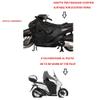 Compatible with Piaggio Ciao 50 Scooter Leg Cover, Waterproof Fleece Warm Blanket with Synthetic Fur view 2