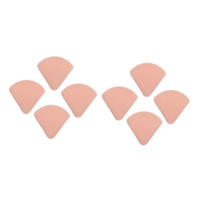 Baluue 8-Piece Triangle Makeup Puffs, Dual-Use Sponges for Wet and Dry Applications
