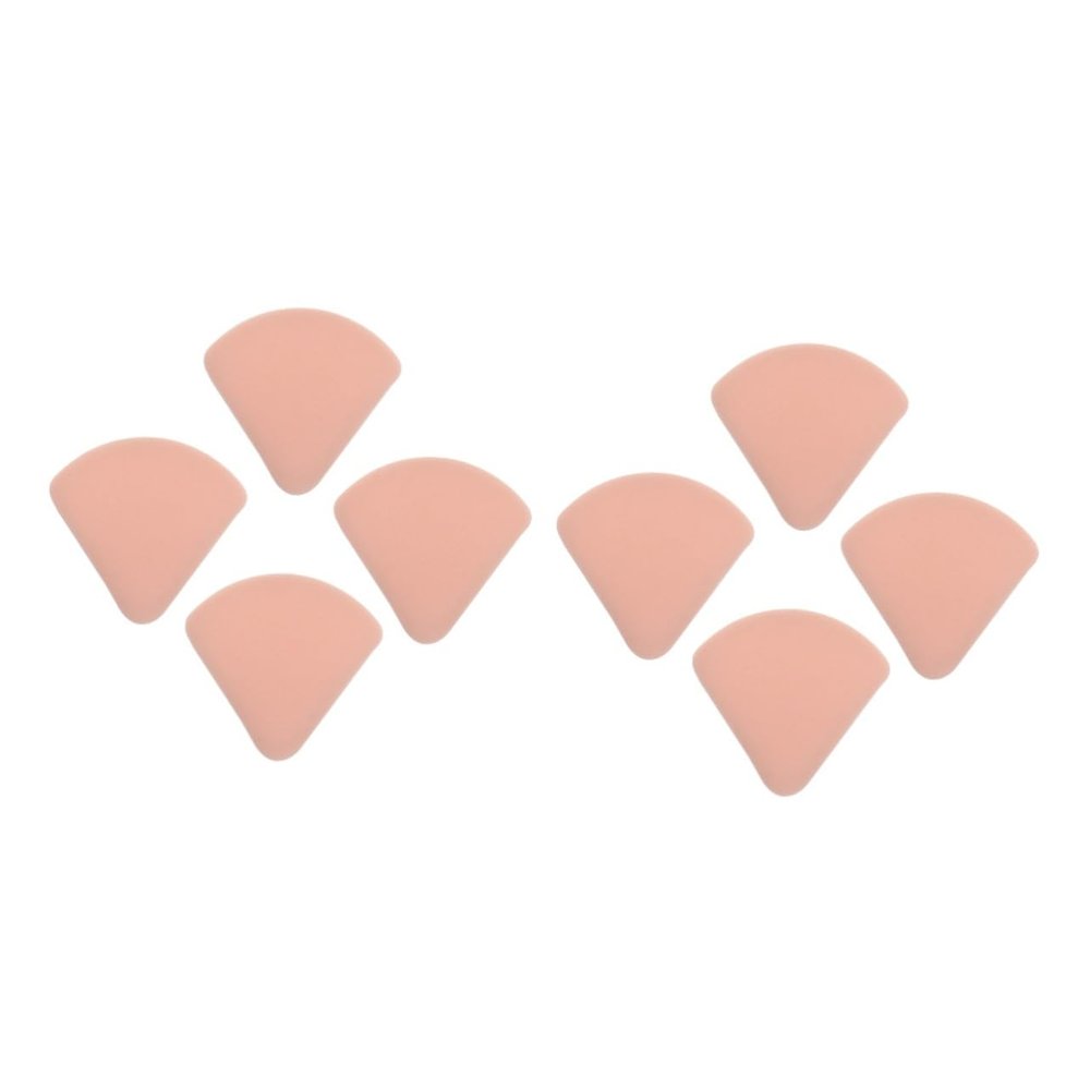 Baluue 8-Piece Triangle Makeup Puffs, Dual-Use Sponges for Wet and Dry Applications