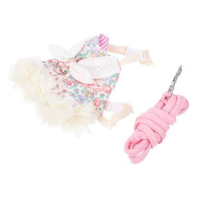 Supvox 3-Piece Rabbit Clothing and Leash Set for Small Pets