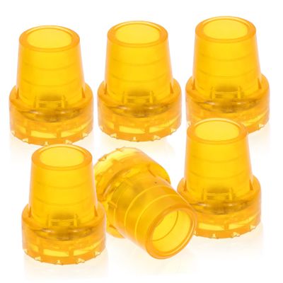 FRCOLOR 6-Piece Non-Slip Rubber Tips for Crutches