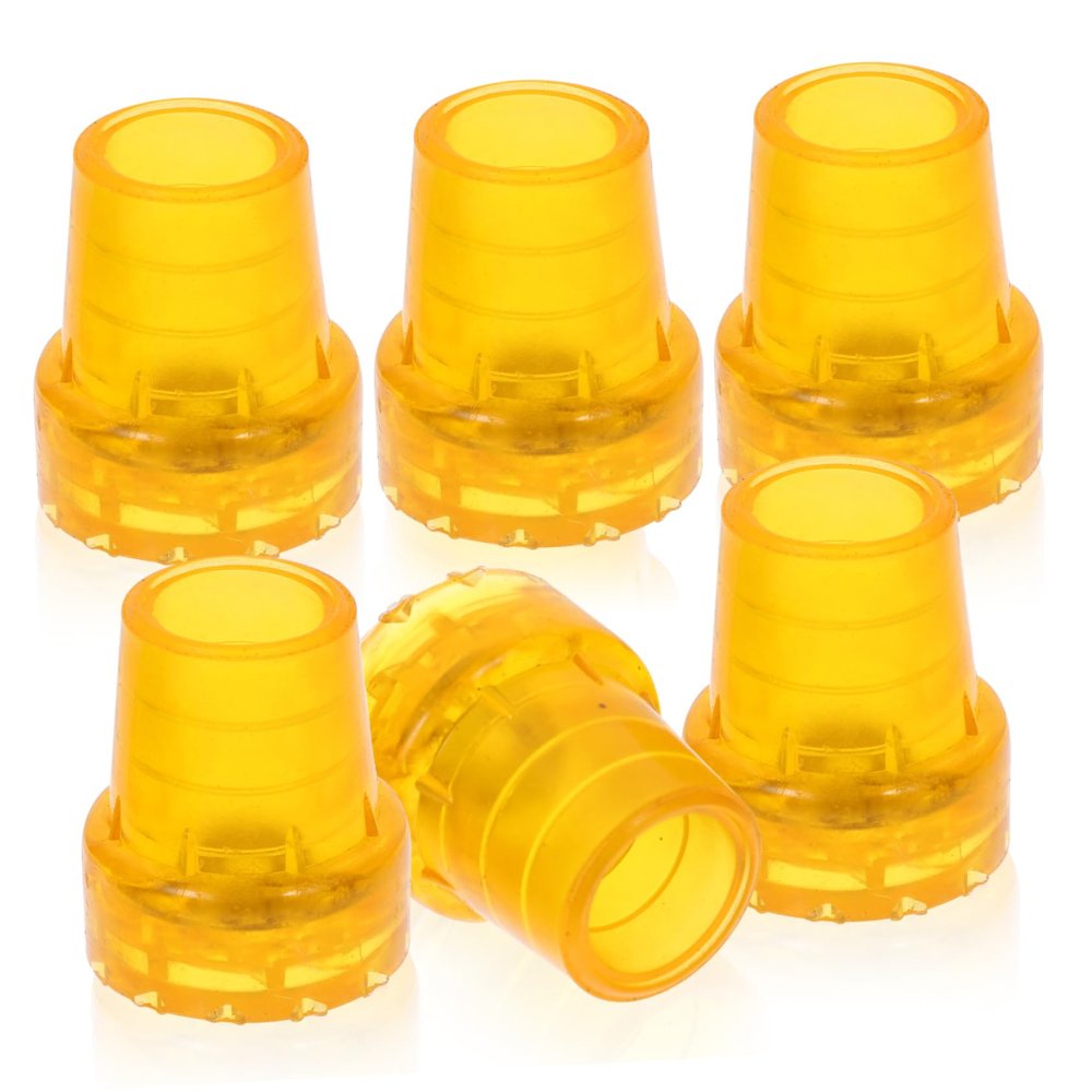FRCOLOR 6-Piece Non-Slip Rubber Tips for Crutches