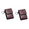FRCOLOR 2-Piece Brown Oximeter Protective Storage Bag view 1