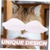 Toddmomy Adjustable Cat Collar for Puppies - Decorative Wing Collar view 4