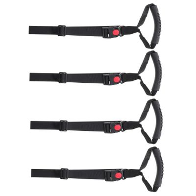 FRCOLOR Vehicle Assist Grab Handles, 4-Piece Set