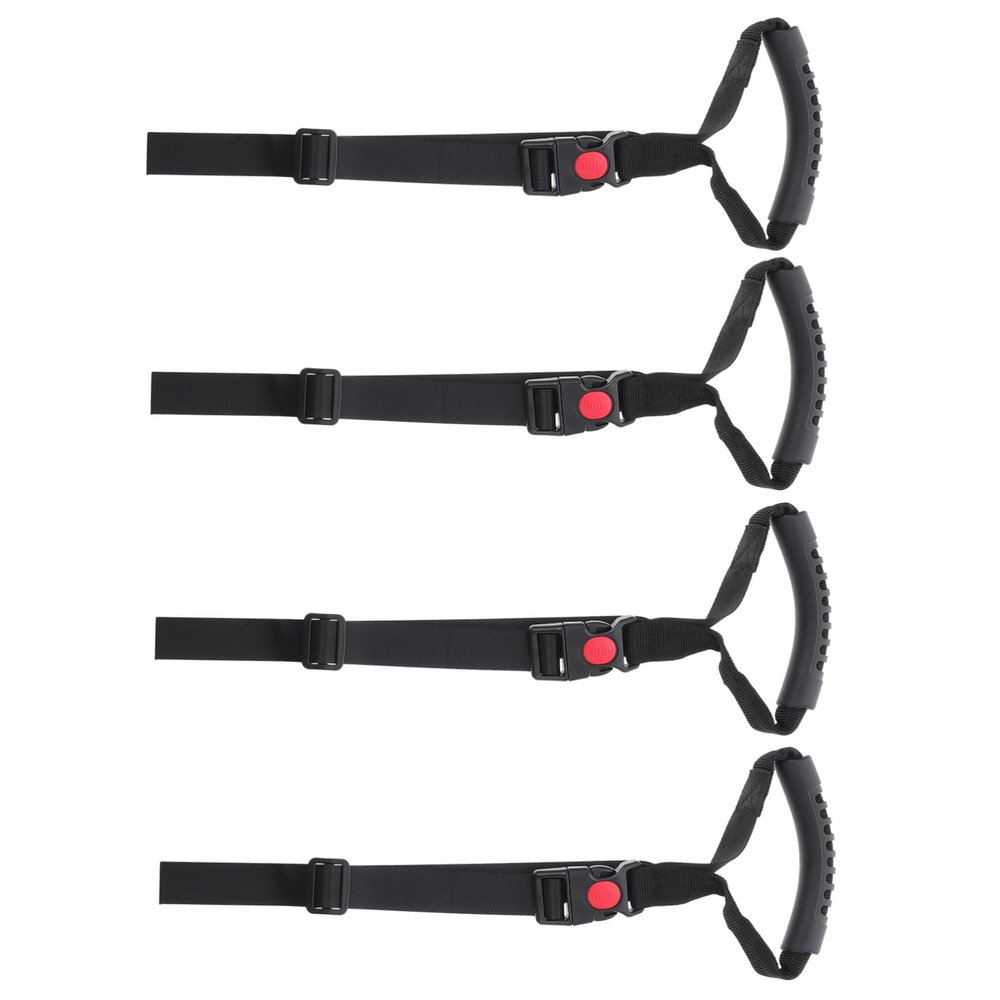 FRCOLOR Vehicle Assist Grab Handles, 4-Piece Set