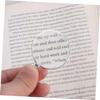 FRCOLOR 2-Piece 5X Magnifying Glass Pendant Necklace, Mini Multifunctional Pocket Magnifier, Silver view 3