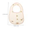 VALICLUD Cotton U-Shaped Bibs for Newborn Boys view 3