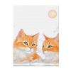 YYHWHJDE Super-Soft Blanket with Orange Cat Pattern, 127 x 101.6 cm view 1