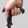YQZQXWA Wooden Walking Cane, Hand-Carved, Outdoor, Plastic Handle, Tractor Design view 3